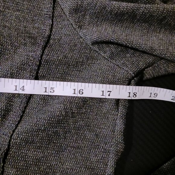 Everlast Athletic Womens Full-Zip Mock Neck Jacket in Charcoal Gray, Size L - Picture 11 of 13
